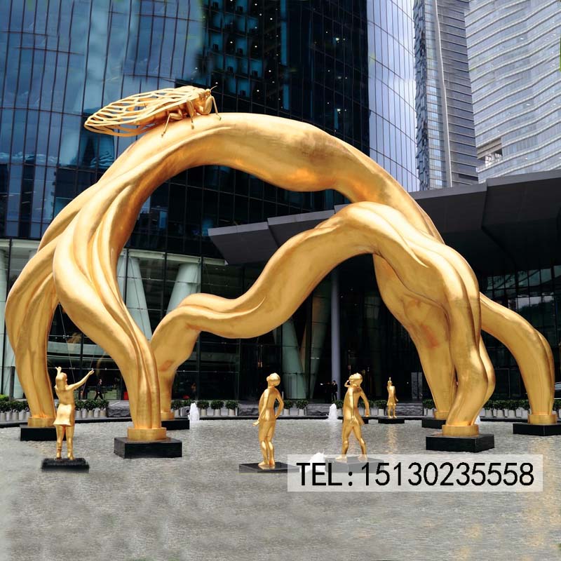 玻璃鋼個性創意大型廣場商場雕塑